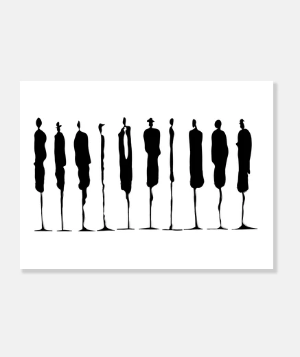 Wall piano men