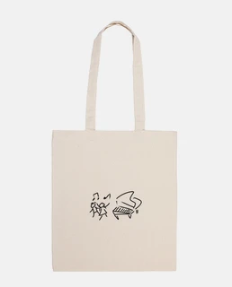 Piano kids, bolsa de tela