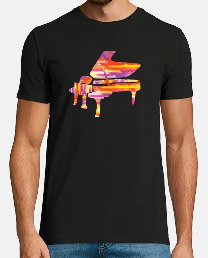 T-shirt pianoforte colorate t-shirt