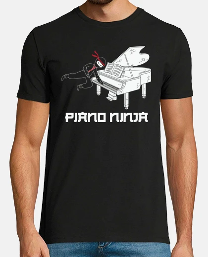 T-shirt pianoforte ninja