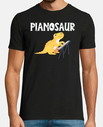 T-shirt pianosauro piano dinosauro sauro