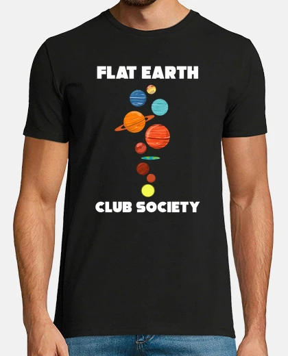 T-shirt piatta earth società - piano terra