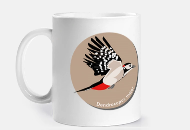 Tazza picchio a V maggiore - tazza