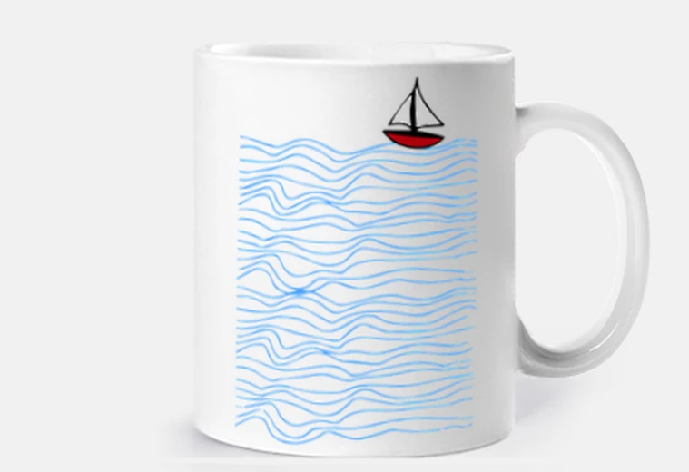 Tazza piccola barca