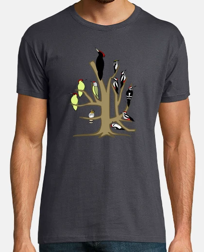 Tee-shirt picidae familial