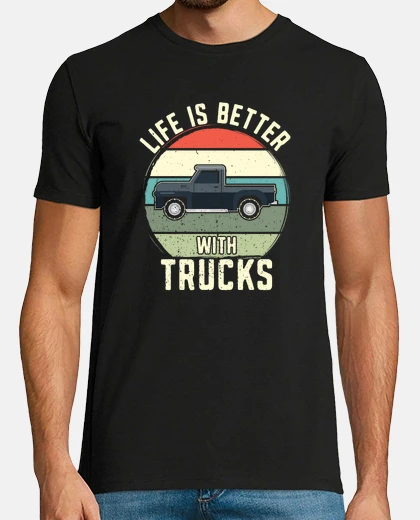 T-shirt Pick Up Vintage Wagon Pickup Truck 4x4