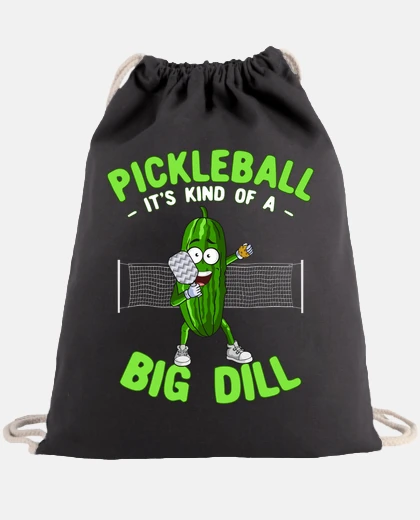Bolsa pickleball divertido pepinillo gran ene