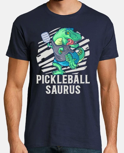 T-shirt Pickleball Saurus Dinosauro T Rex