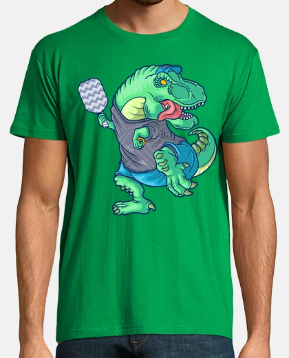 T-shirt Pickleball Saurus Dinosauro T Rex