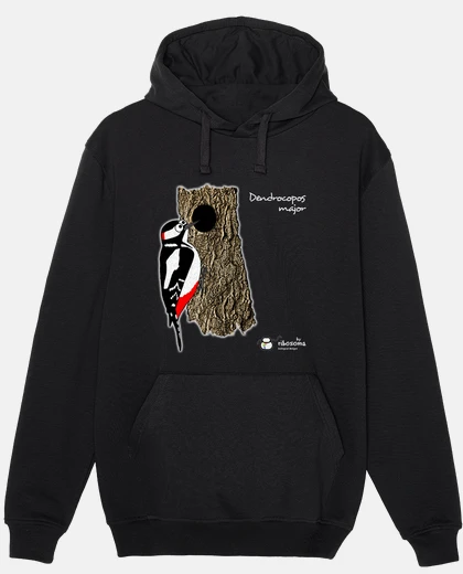 Sudadera Pico picapinos (fondos oscuros)