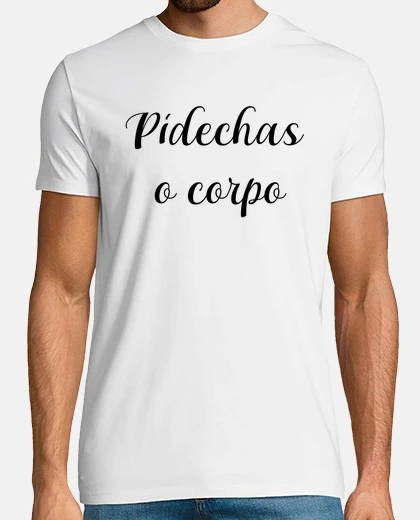Camiseta Pídechas o corpo