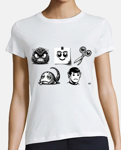 Playera Piedra papel tijera