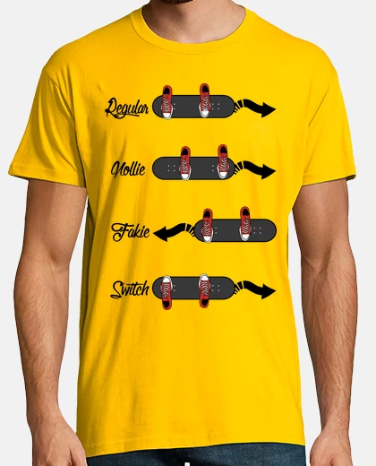 Tee-shirt pieds patin