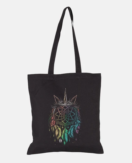 Sac piege à reve licorne reves capteur de sac de plage vacances stage fourre-tout 