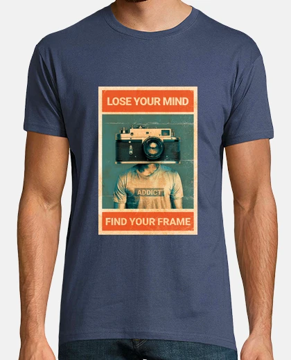 Camiseta pierde la cabeza encuentra tu marco