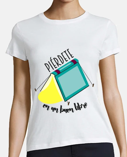 Playera Piérdete en un buen libro