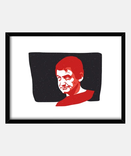 Framed pierre desproges