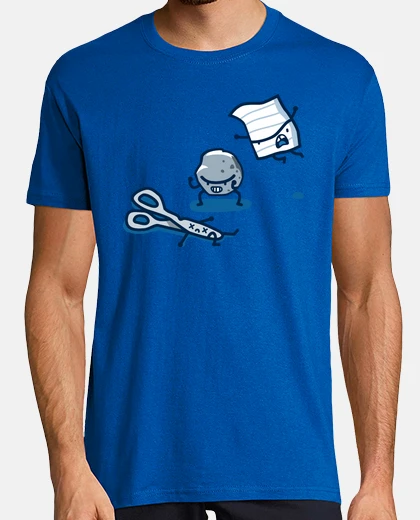 Tee-shirt Pierre, feuille, ciseaux
