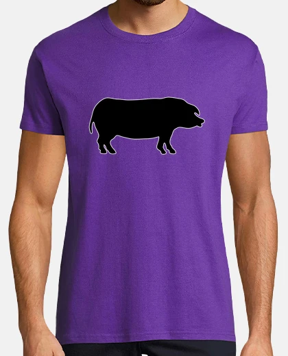 T-shirt pig maiale