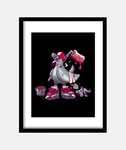Quadro pig street eon