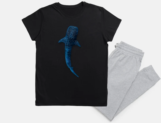 Pigiama pigiama squalo balena - abbigliamento nodeco per sub