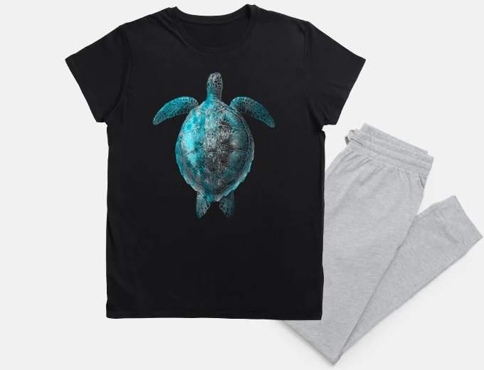 Pigiama pigiama turtle sea - abbigliamento nodeco per sub