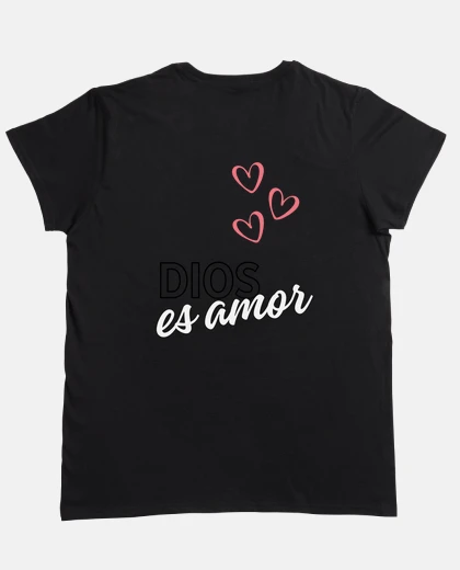 Pigiama Pigiama unisex, t-shirt nera