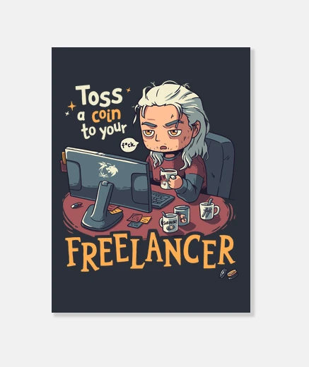 Tableau pigiste le sorceleur geralt de rivia