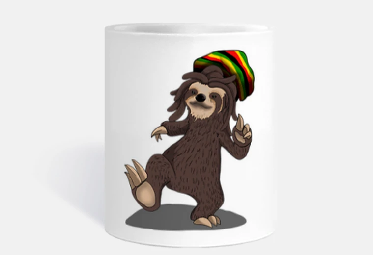 Tazza pigro rasta