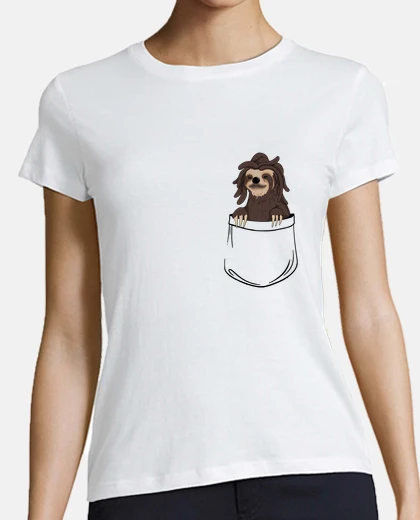 T-shirt pigro rasta far in tasca