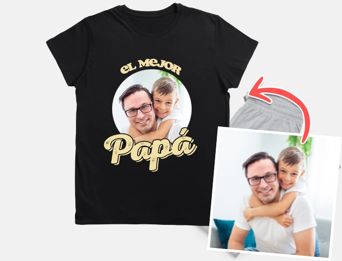 pijama el mejor papá foto personalizable regalos dia del padre con fotos