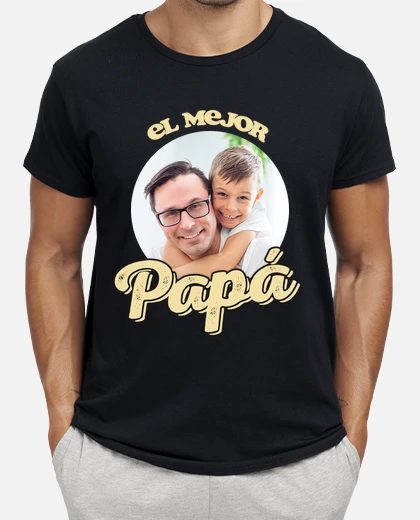 Pijama el mejor papá foto personalizable regalos dia del padre con