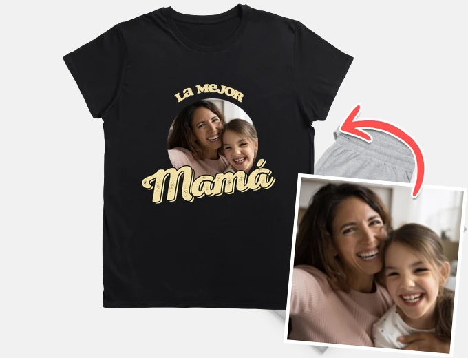 pijama la mejor mamá foto regalo