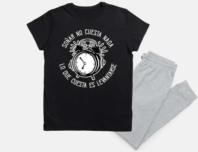 Pijama Pijama Soñar no cuesta nada - oscuro
