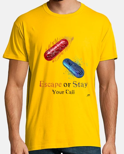 Camiseta Píldora Roja o Píldora Azul,