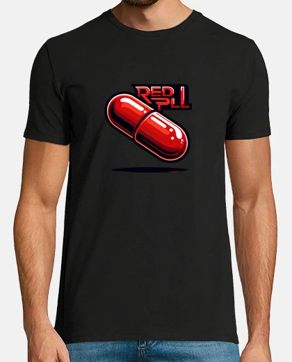 T-shirt pillola rossa