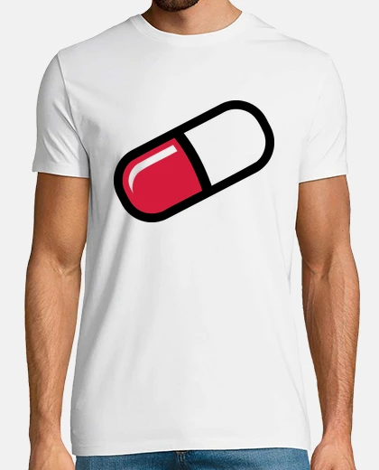 T-shirt pillola rossa
