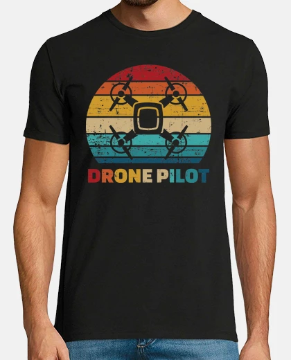 T-shirt pilota di droni