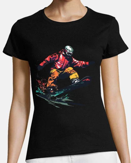 T-shirt pilota di snowboard