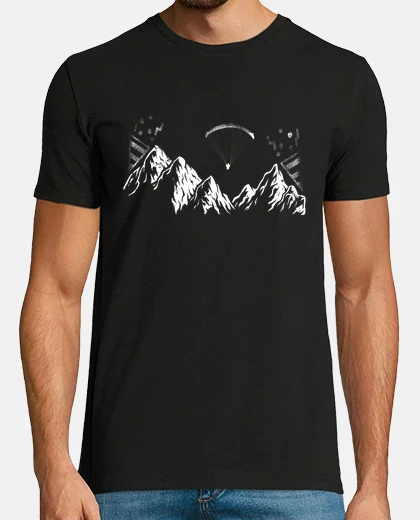 Tee-shirt pilote de parapente parapente parapente