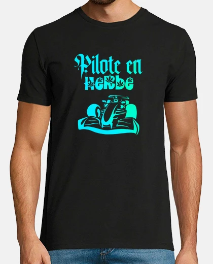 Tee-shirt Pilote en herbe