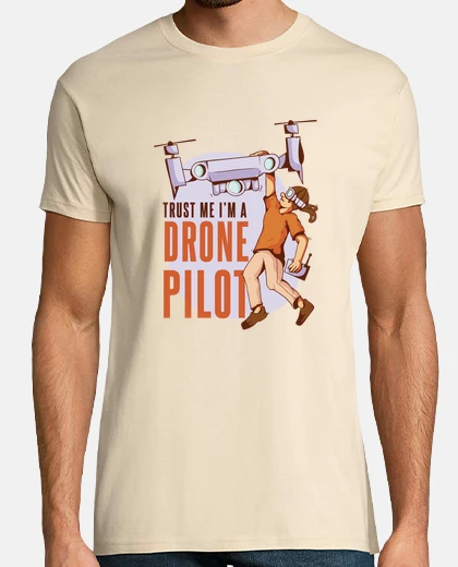 Camiseta piloto certificado de drones piloto rem