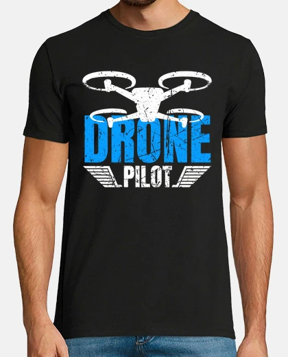 Camiseta piloto de drones operador de drones