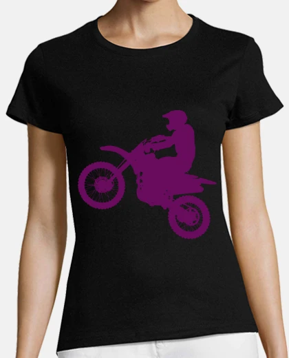 Playera piloto de motocross