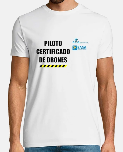Camiseta Piloto profesional de drones AESA EASA