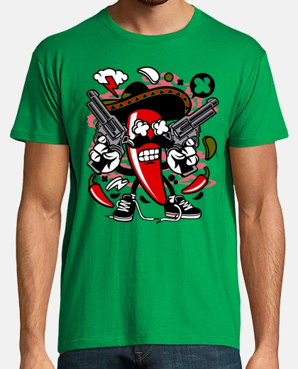 Playera PIMIENTO CHILE MEXICANO
