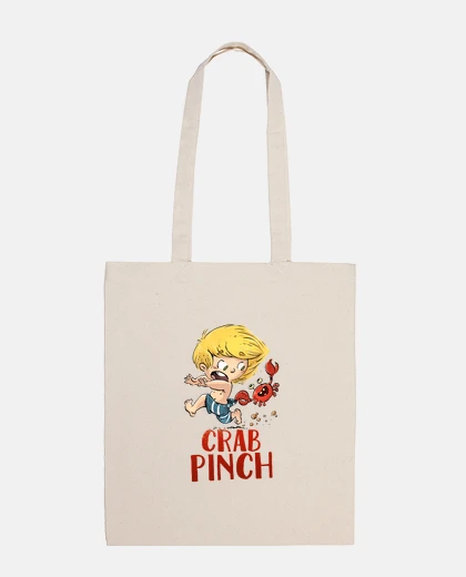 Borsa pin granchio ch