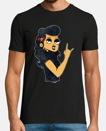 T-shirt pin up