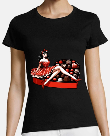 Tee-shirt pin up gourmandise