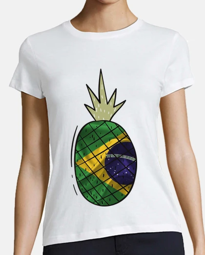 Camiseta Piña Bandera Brasil